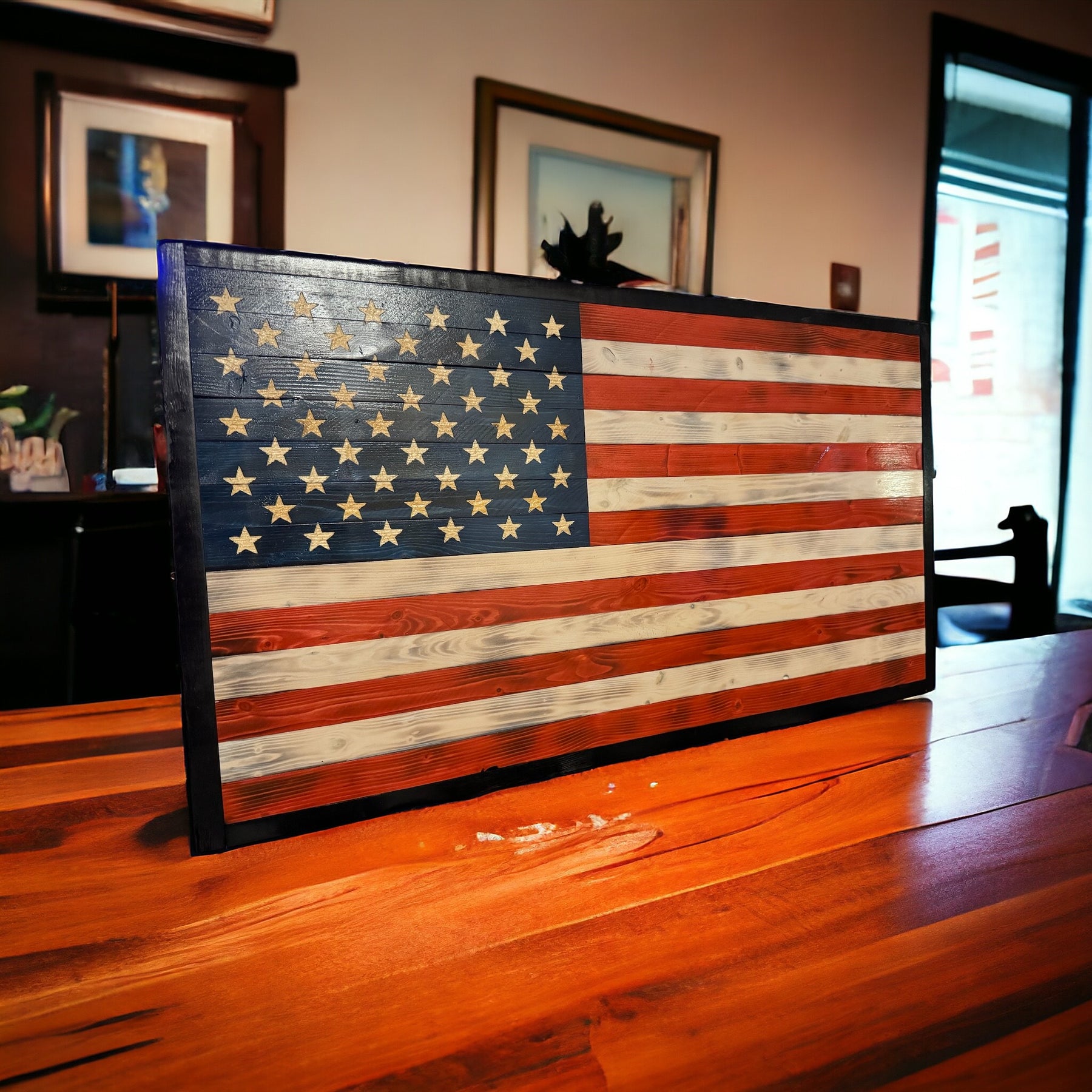 Crafting Custom Wood Flags: Bringing Flags to Life, One Star at a Time