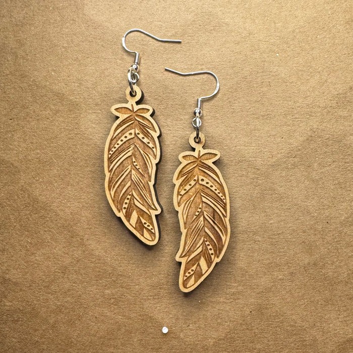 Tribal Feathers Dangles